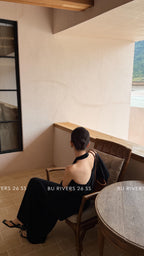 BU RIVERS Elegant Wool Blend Knit Cardigan - Slimming Loose Fit Spring Outerwear