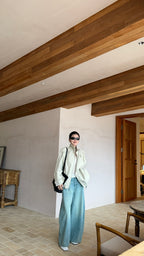 Best Seller! [BU RIVERS] Stand Collar Design Casual Commuter Utility Jacket Short Coat S32739# ZRY