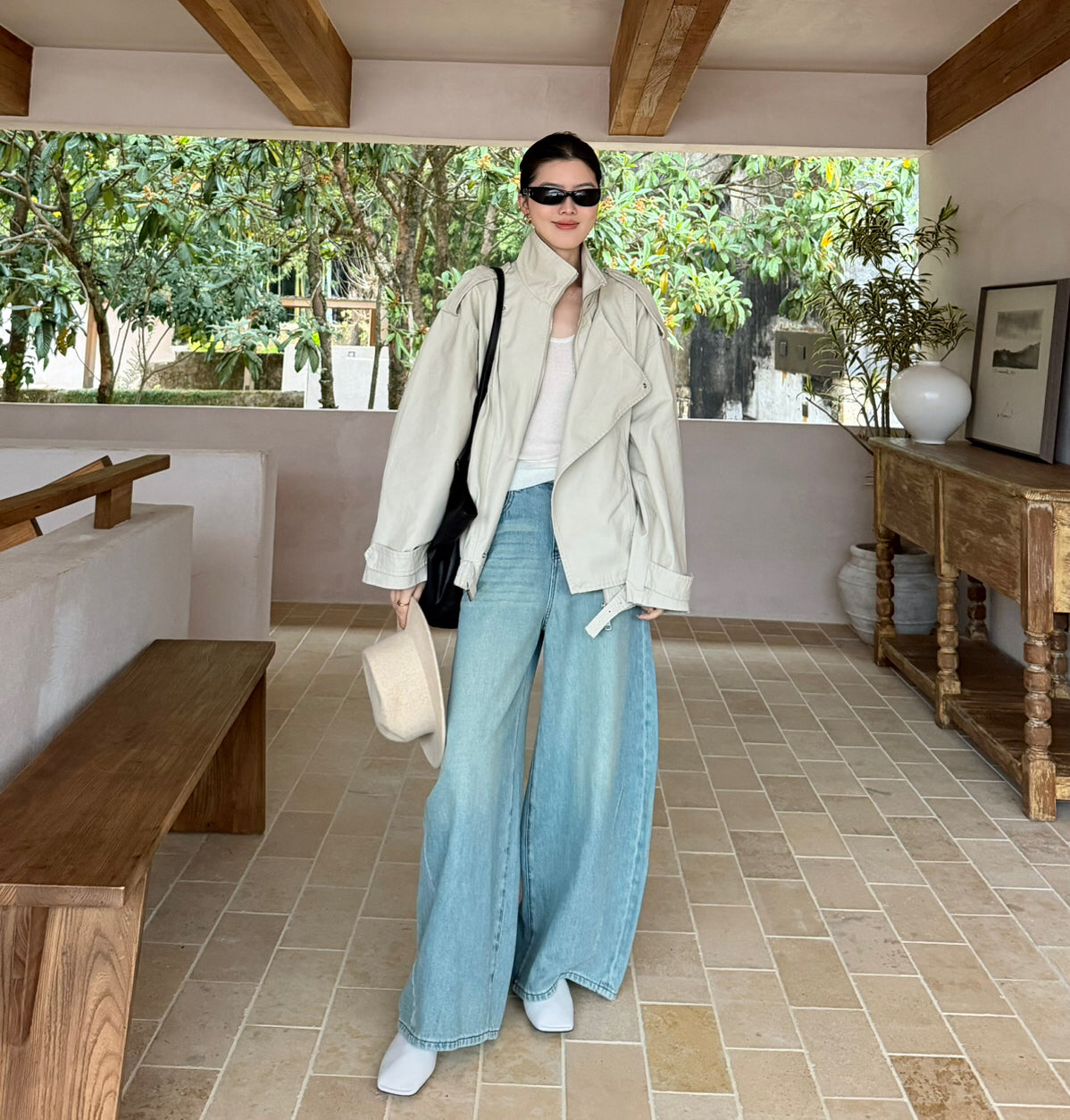 Best Seller! [BU RIVERS] Stand Collar Design Casual Commuter Utility Jacket Short Coat S32739# ZRY