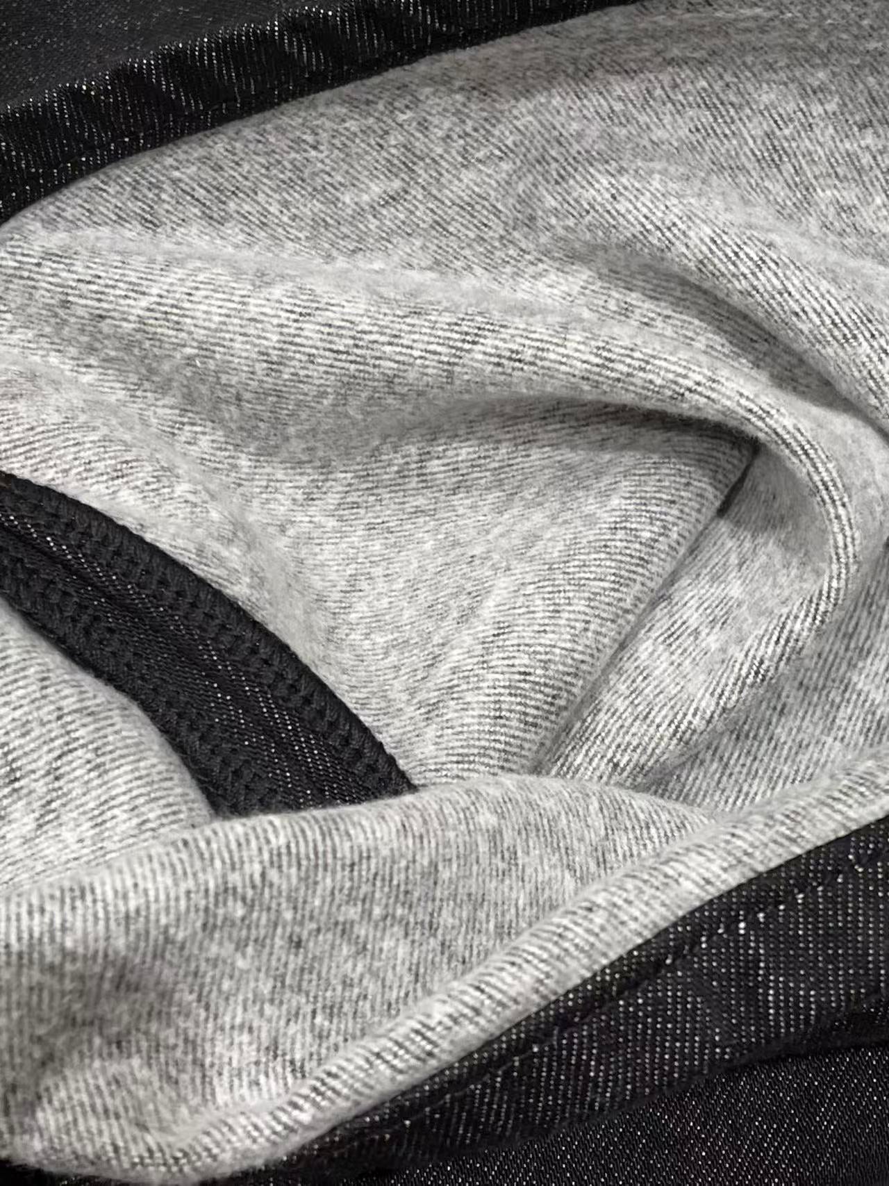 BU RIVERS Women's Winter Fleece-Lined Wide-Leg Jeans - Slimming Casual Commuter Denim