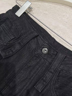 BU RIVERS Women's Winter Fleece-Lined Wide-Leg Jeans - Slimming Casual Commuter Denim