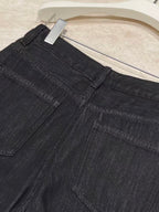 BU RIVERS Women's Winter Fleece-Lined Wide-Leg Jeans - Slimming Casual Commuter Denim