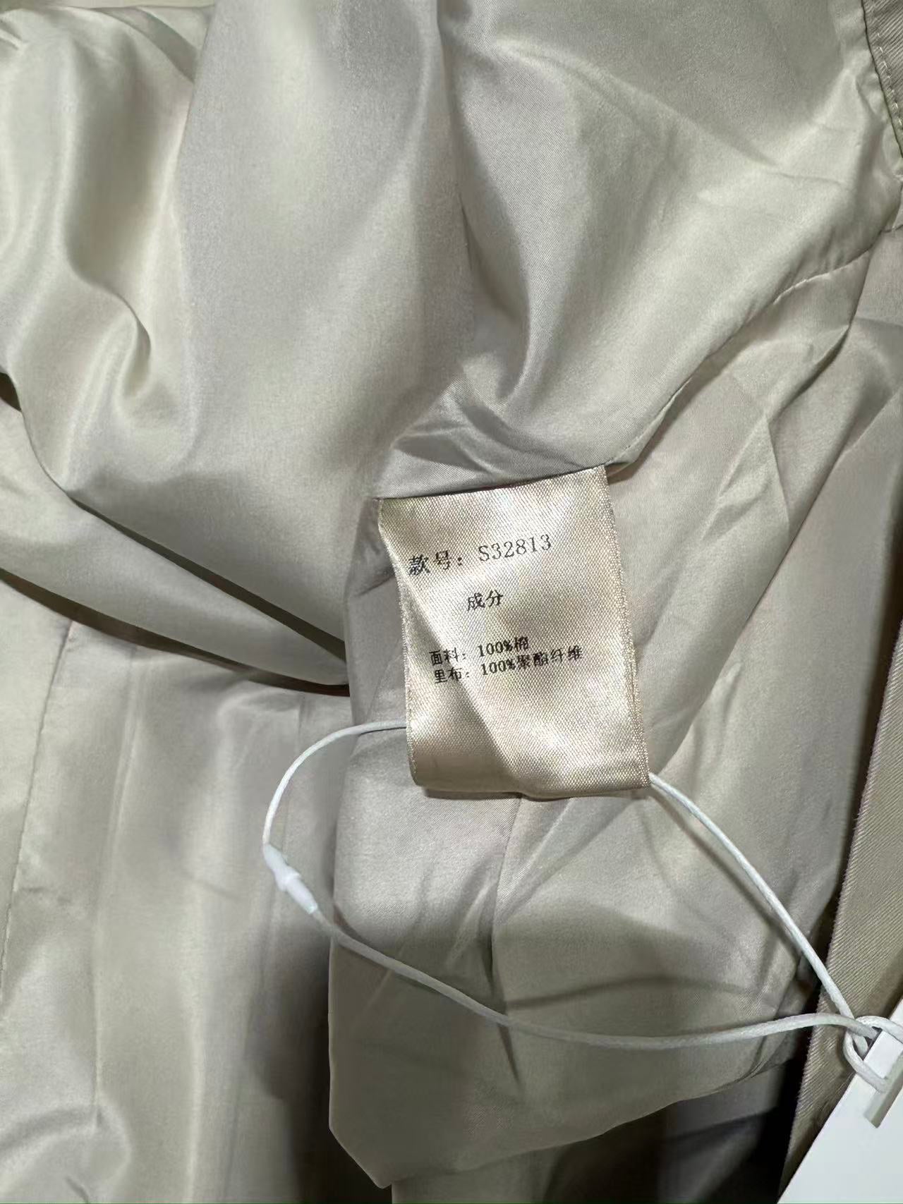 Spring New Arrival! 【BU RIVERS】 Stand Collar Temperament Commuter Mid-Length Trench Coat (with Belt) S32813# ZRY