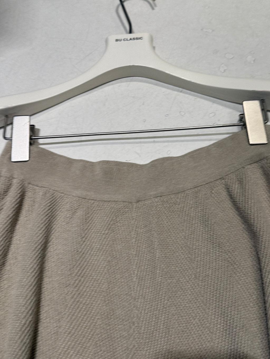 BU RIVERS Elegant High-Waisted Elastic Slimming Midi Skirt - Versatile Casual H-Line Pencil Skirt